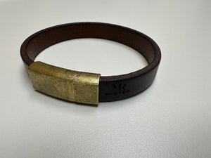 PULSERA CUERO HOMBRE