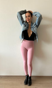 LEGGING LYCRA OPACA PALO DE ROSA