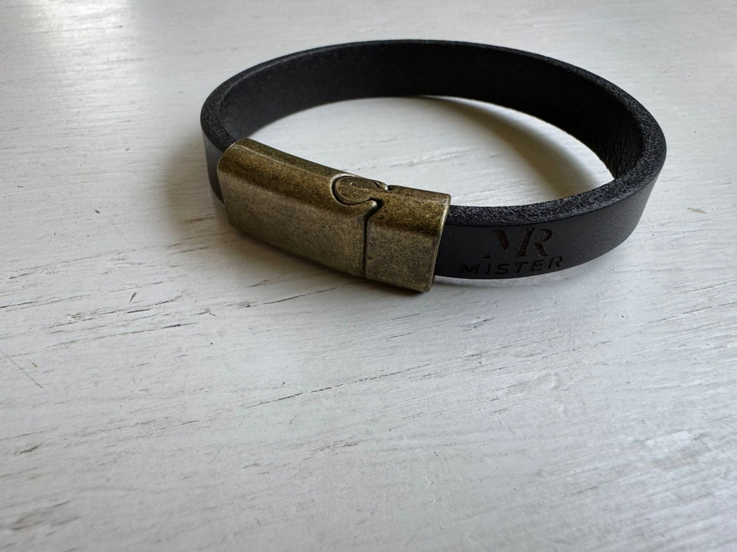 PULSERA CUERO HOMBRE